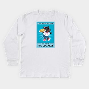 Black Cat Kids Long Sleeve T-Shirt